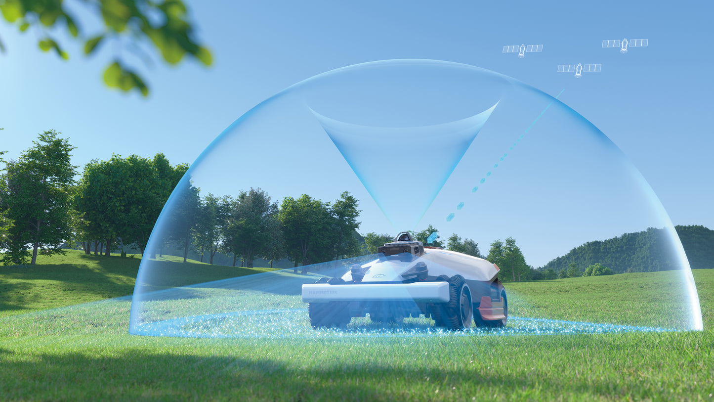 Mammotion Mähroboter LUBA 3 AWD 3000 | für 3000m² mit 360° LiDAR + NetRTK + KI-Vision