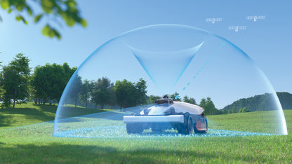 Mammotion Mähroboter LUBA 3 AWD 3000 | für 3000m² mit 360° LiDAR + NetRTK + KI-Vision