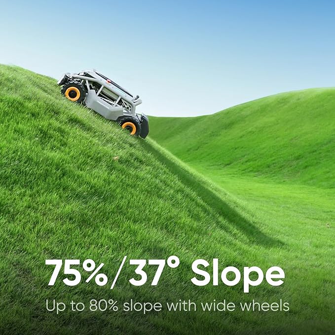 Mowrator S1 Mähroboter mit Fernsteuerung, Allrad-Antrieb & 18 Ah Batterie | für 4500 m²
