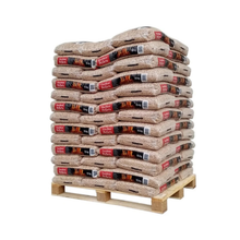 Holzpellets DIN Plus / EN Plus A1 – Palette mit 65 Säcken à 15 kg (975 kg), Nadelholz