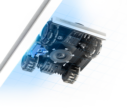 Mammotion Mähroboter LUBA mini 2 AWD 1000 | 1000 m² mit Tri-Camera-Vision & Kantenschneider für präziseren Schnitt