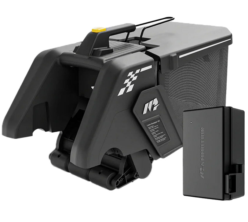 MAMMOTION Mähroboter YUKA 2000 + Lawn Sweeper Kit | 3D Vision Positionierung ohne Begrenzungskabel