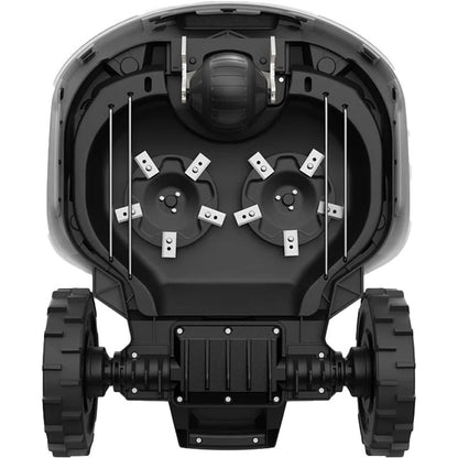 MAMMOTION Mähroboter YUKA 2000 + Lawn Sweeper Kit | 3D Vision Positionierung ohne Begrenzungskabel